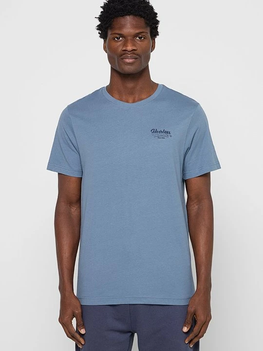 Zdjęcie produktu T-shirt z nadrukiem Hurley brązowy