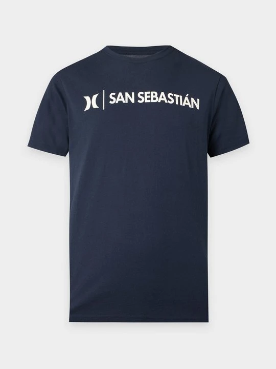 Zdjęcie produktu T-shirt z nadrukiem Hurley niebieski