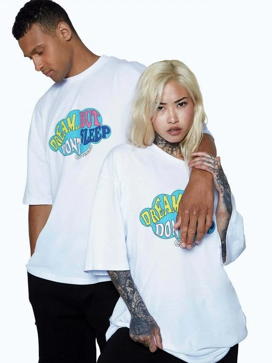 Zdjęcie produktu T-shirt z nadrukiem HYPE biały