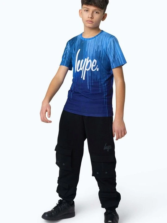 Zdjęcie produktu T-shirt z nadrukiem HYPE niebieski