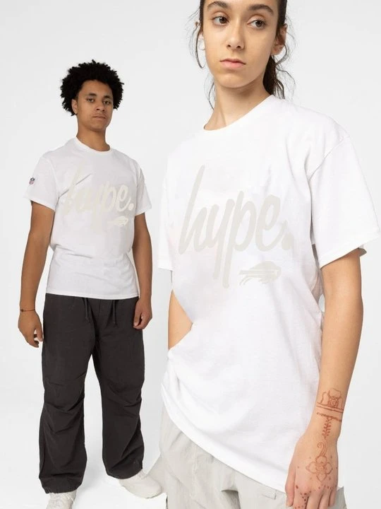Zdjęcie produktu T-shirt z nadrukiem HYPE biały