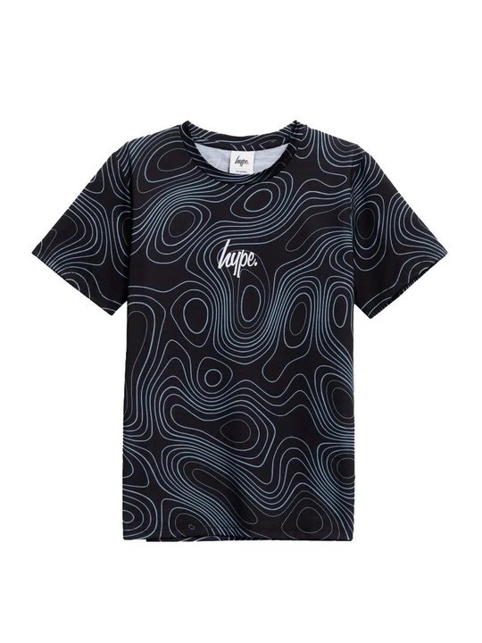 Zdjęcie produktu T-shirt z nadrukiem HYPE czarny