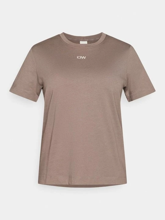 Zdjęcie produktu T-shirt z nadrukiem ICANIWILL ciemnoszary