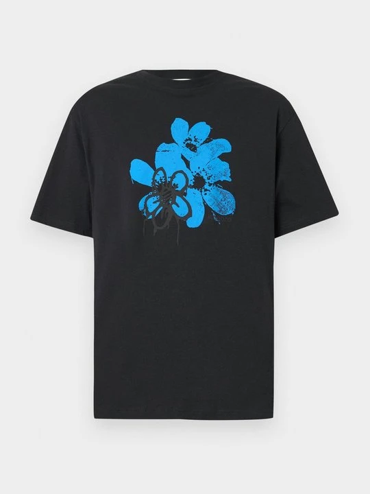Zdjęcie produktu T-shirt z nadrukiem Iceberg czarny