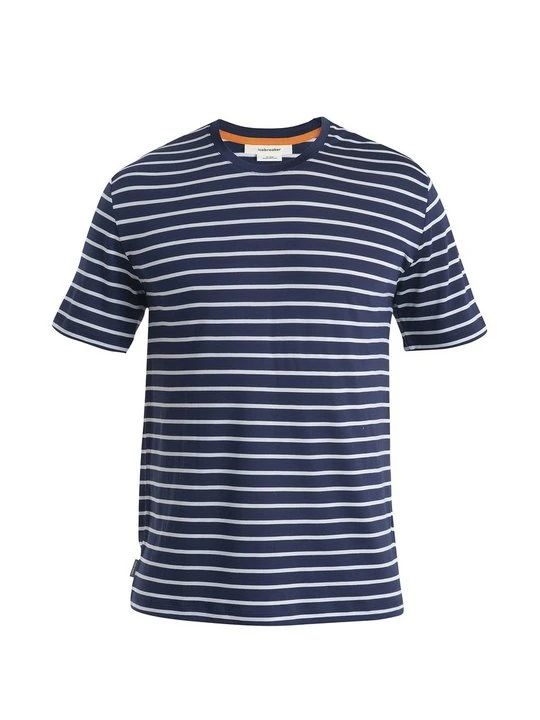 Zdjęcie produktu T-shirt z nadrukiem Icebreaker błękit królewski