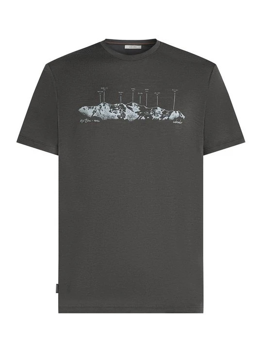Zdjęcie produktu T-shirt z nadrukiem Icebreaker szary