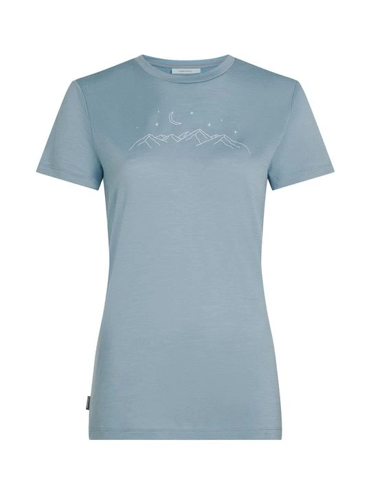 Zdjęcie produktu T-shirt z nadrukiem Icebreaker niebieski