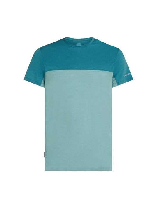 Zdjęcie produktu T-shirt z nadrukiem Icebreaker turkusowy