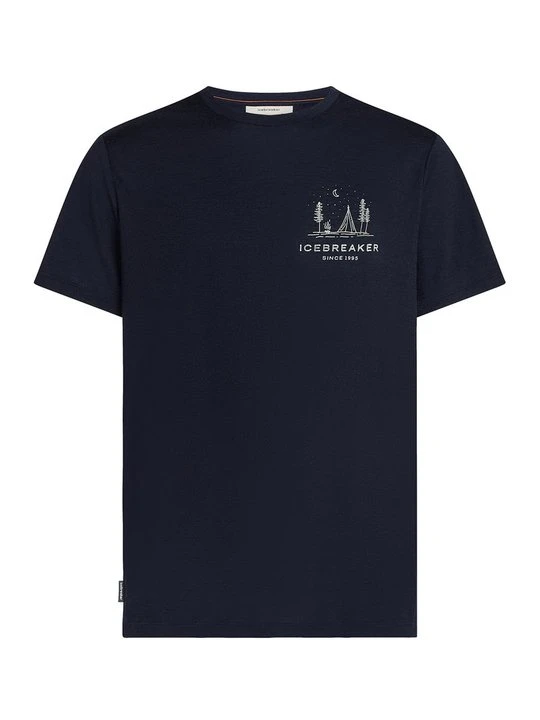 Zdjęcie produktu T-shirt z nadrukiem Icebreaker niebieski