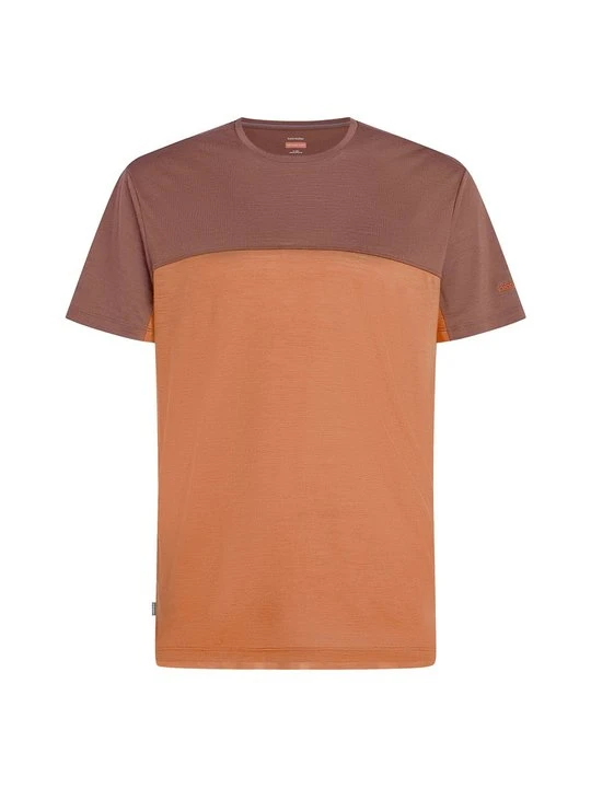 Zdjęcie produktu T-shirt z nadrukiem Icebreaker pomarańczowy