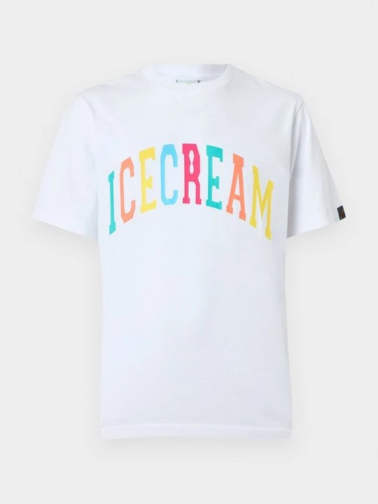Zdjęcie produktu T-shirt z nadrukiem Icecream biały