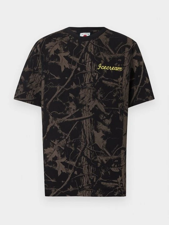 Zdjęcie produktu T-shirt z nadrukiem Icecream czarny