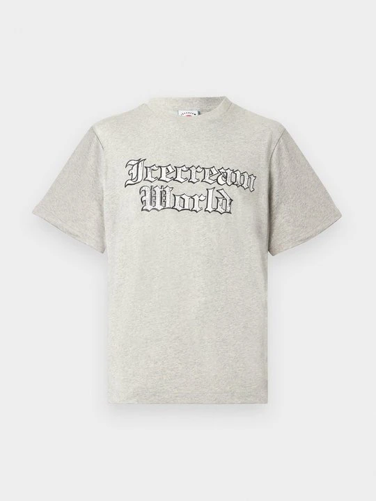 Zdjęcie produktu T-shirt z nadrukiem Icecream szary