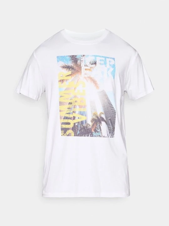 Zdjęcie produktu T-shirt z nadrukiem icepeak biały