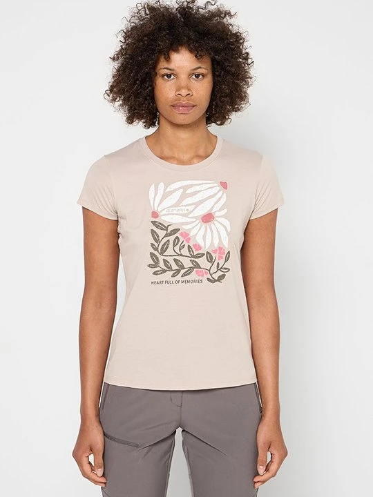 Zdjęcie produktu T-shirt z nadrukiem icepeak jasnoszary