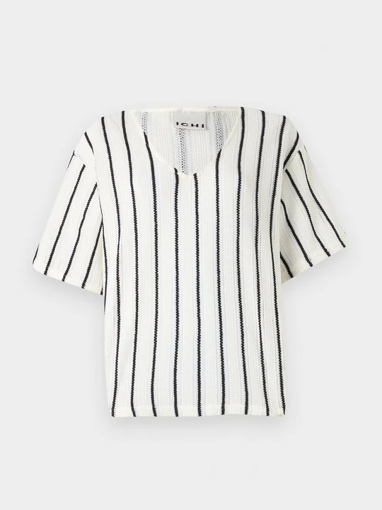 Zdjęcie produktu T-shirt z nadrukiem Ichi mleczny