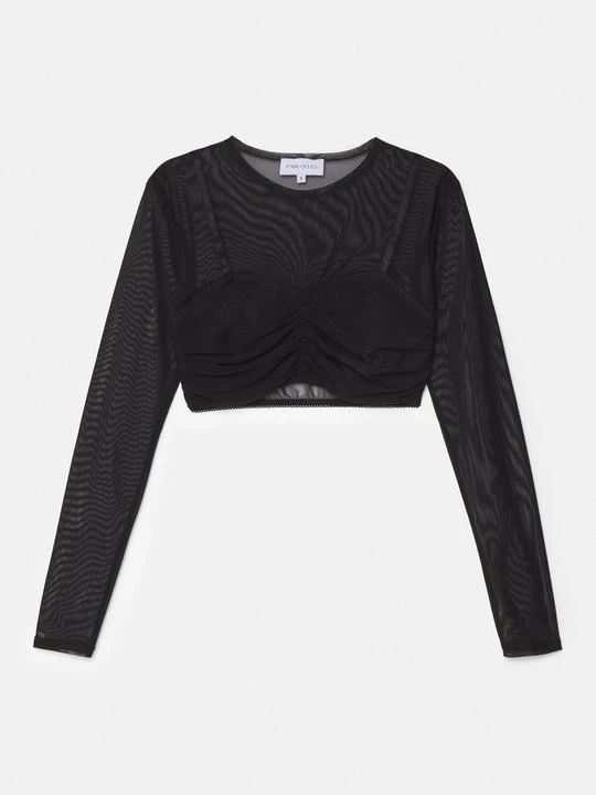 Zdjęcie produktu T-shirt z nadrukiem Ioana Ciolacu czarny