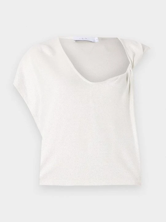 Zdjęcie produktu T-shirt z nadrukiem IRO srebrny