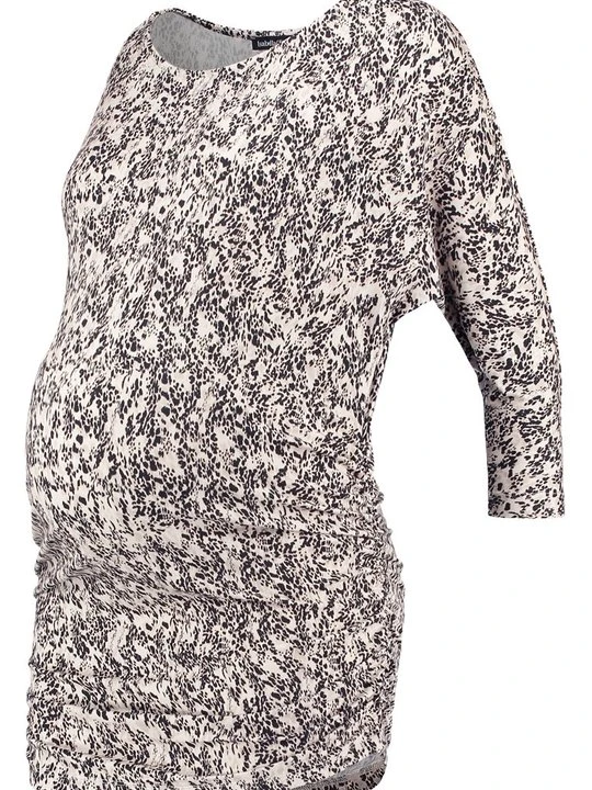 Zdjęcie produktu T-shirt z nadrukiem Isabella Oliver beżowy