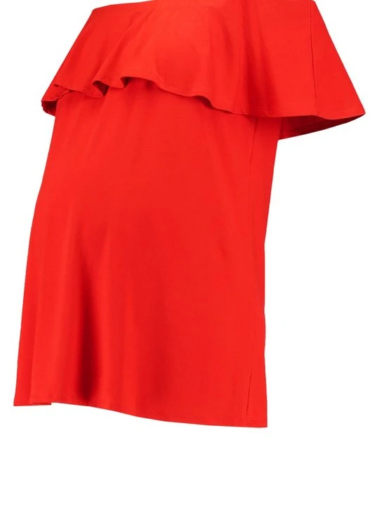 Zdjęcie produktu T-shirt z nadrukiem Isabella Oliver czerwony