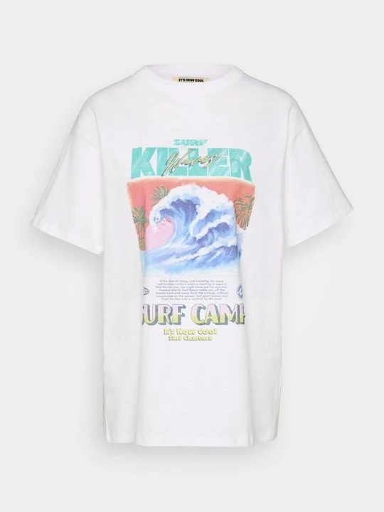 Zdjęcie produktu T-shirt z nadrukiem It's Now Cool biały