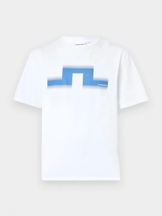 Zdjęcie produktu T-shirt z nadrukiem J.Lindeberg biały