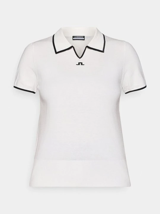 Zdjęcie produktu T-shirt z nadrukiem J.Lindeberg biały