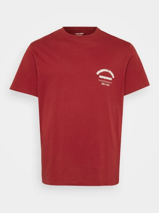 Zdjęcie produktu T-shirt z nadrukiem Jack&Jones czerwony