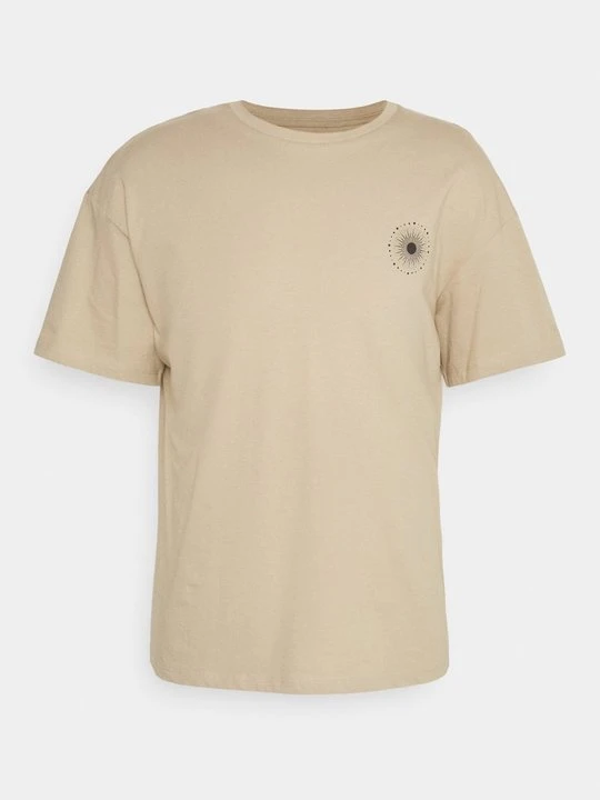 Zdjęcie produktu T-shirt z nadrukiem Jack&Jones beżowy