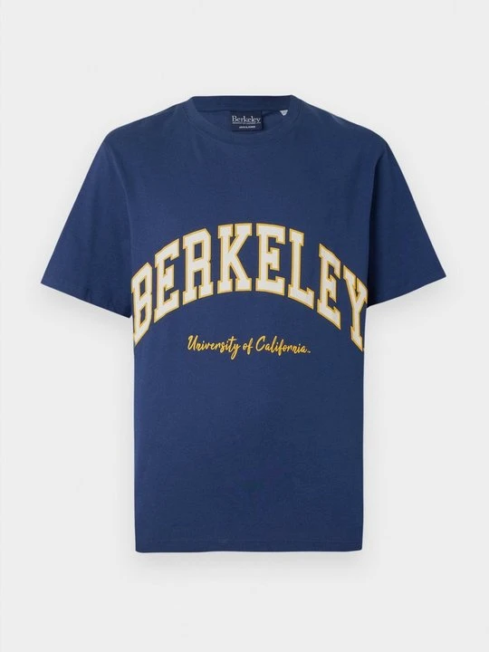 Zdjęcie produktu T-shirt z nadrukiem Jack&Jones niebieski