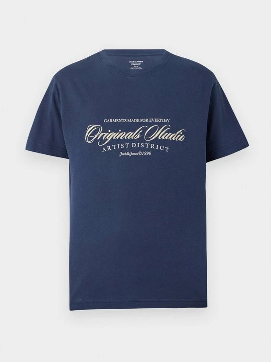 Zdjęcie produktu T-shirt z nadrukiem Jack&Jones niebieski