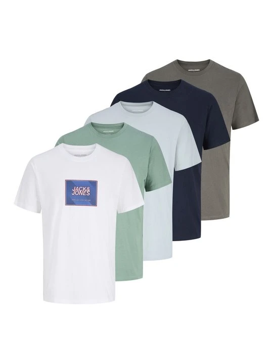 Zdjęcie produktu T-shirt z nadrukiem Jack&Jones jasnoniebieski