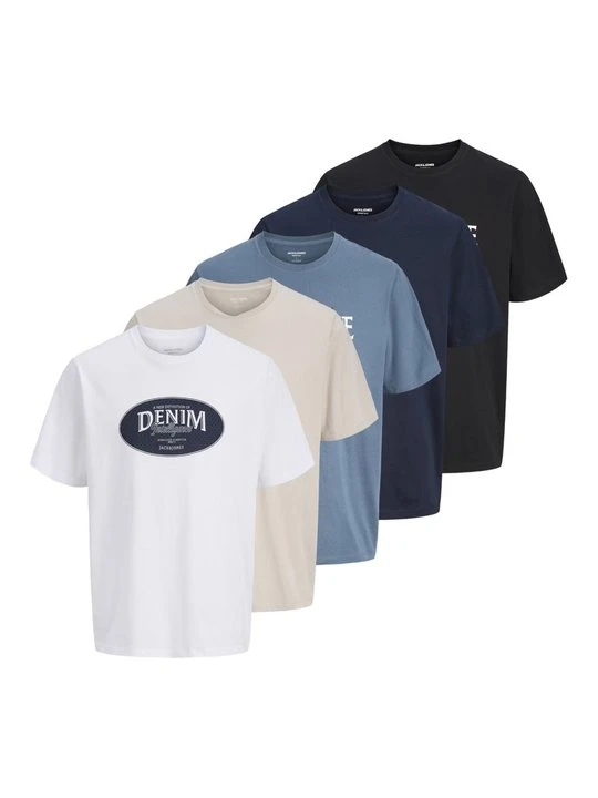 Zdjęcie produktu T-shirt z nadrukiem Jack&Jones czarny