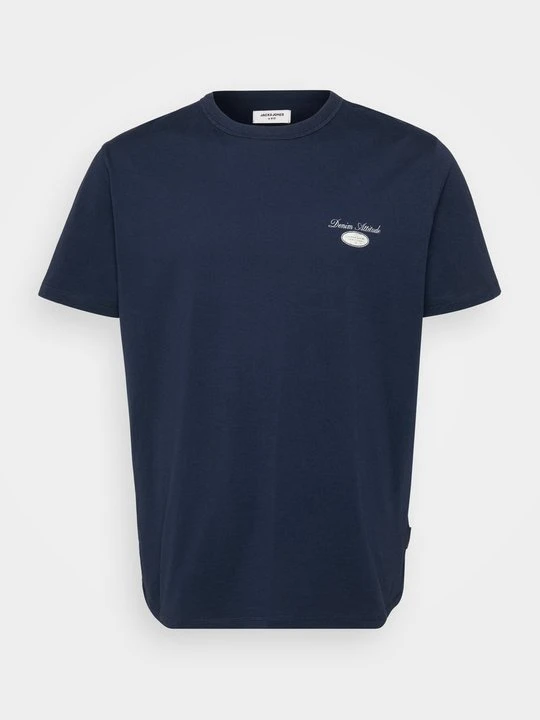 Zdjęcie produktu T-shirt z nadrukiem Jack&Jones granatowy