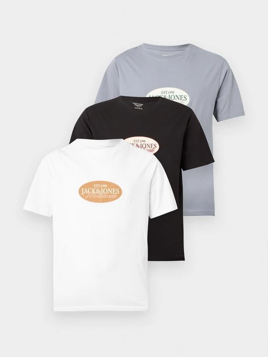 Zdjęcie produktu T-shirt z nadrukiem Jack&Jones czarny