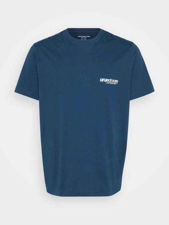 Zdjęcie produktu T-shirt z nadrukiem Jack&Jones granatowy