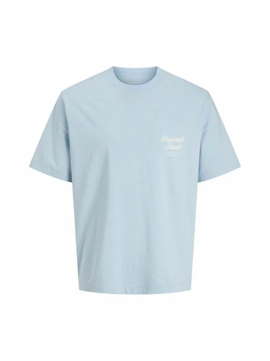 Zdjęcie produktu T-shirt z nadrukiem Jack&Jones jasnoniebieski