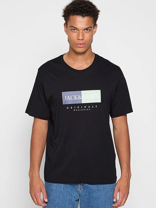 Zdjęcie produktu T-shirt z nadrukiem Jack&Jones czarny