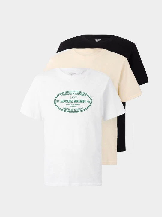 Zdjęcie produktu T-shirt z nadrukiem Jack&Jones czarny