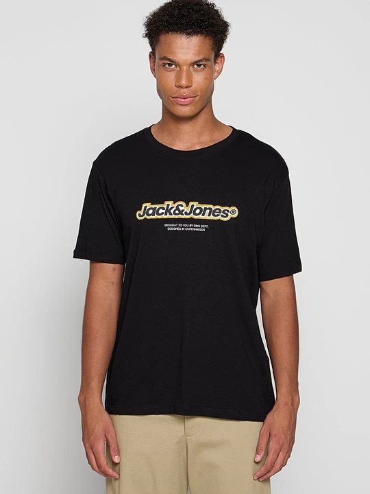 Zdjęcie produktu T-shirt z nadrukiem Jack&Jones czarny