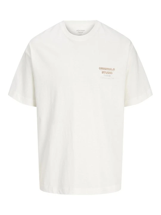 Zdjęcie produktu T-shirt z nadrukiem Jack&Jones mleczny