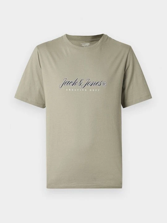 Zdjęcie produktu T-shirt z nadrukiem Jack&Jones jasnozielony