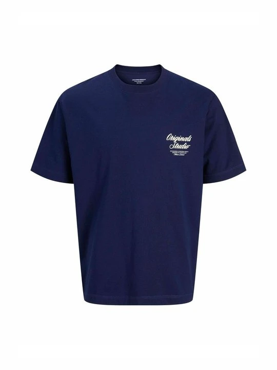 Zdjęcie produktu T-shirt z nadrukiem Jack&Jones niebieski