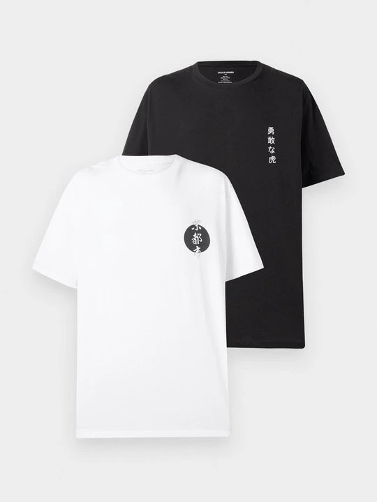 Zdjęcie produktu T-shirt z nadrukiem Jack&Jones czarny