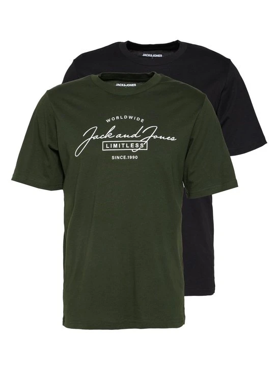 Zdjęcie produktu T-shirt z nadrukiem Jack&Jones czarny