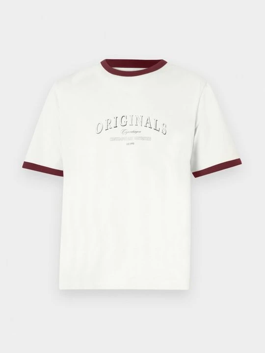 Zdjęcie produktu T-shirt z nadrukiem Jack&Jones mleczny