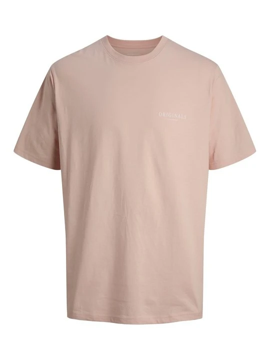 Zdjęcie produktu T-shirt z nadrukiem Jack&Jones jasnoróżowy