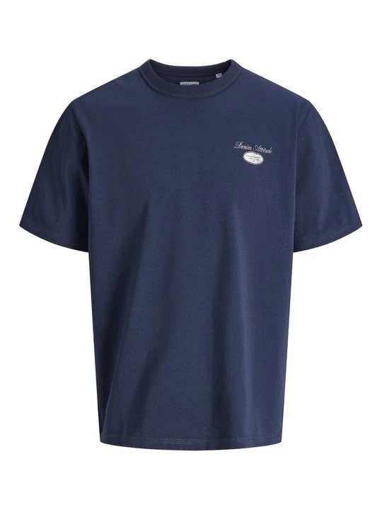 Zdjęcie produktu T-shirt z nadrukiem Jack&Jones granatowy