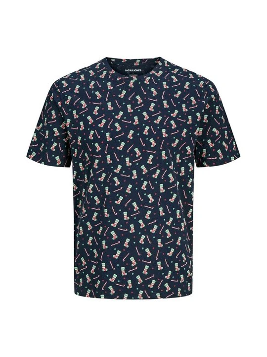 Zdjęcie produktu T-shirt z nadrukiem Jack&Jones niebieski