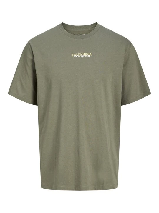 Zdjęcie produktu T-shirt z nadrukiem Jack&Jones oliwkowy